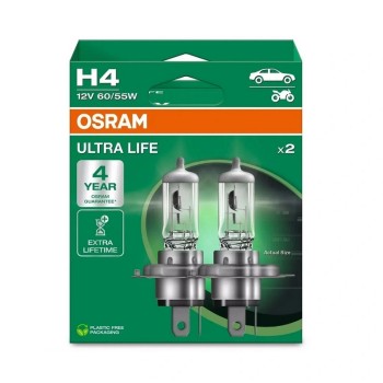 Крушка 12V, H4, 55/60W, P43T
